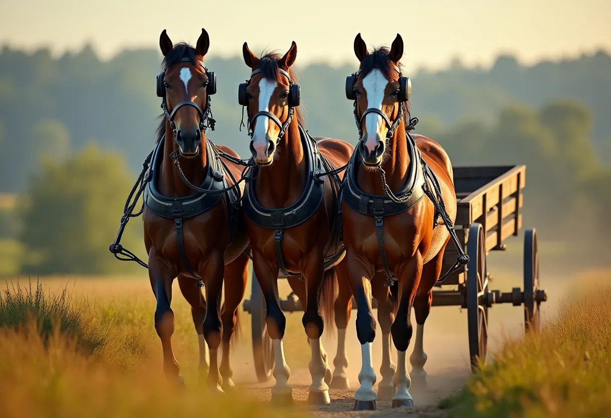 chevaux de trait