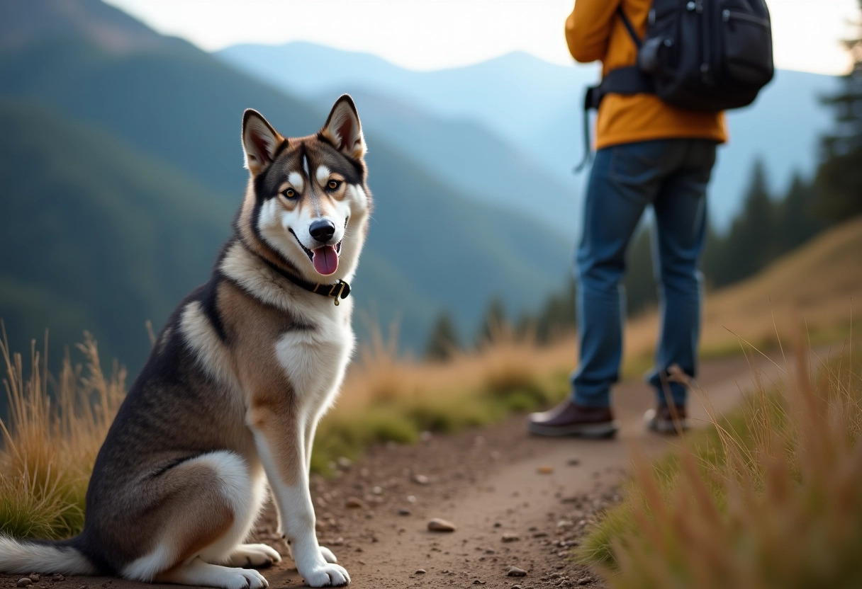 husky malinois