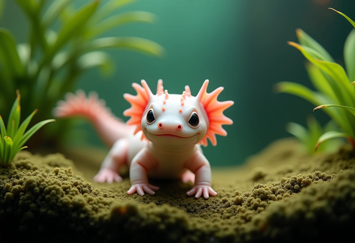 bébé axolotl